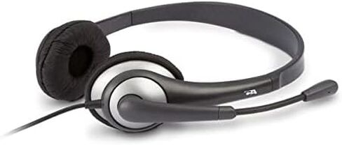 Cyber Acoustics Stereo Headset, 3.5mm Stereo & Y-Adapter for Separate Headphone & Mic Connection, K12 School Classroom and Education (AC-204) (10 Pack) in Saudi Arabia