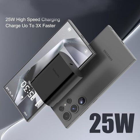 45W Type-C Fast Charging Block, USB Charger, Wall Fast Charging Adapter for Sumsungs23ultra/S23/S23+/S22ultra/S21/Note20/10,and More in Saudi Arabia
