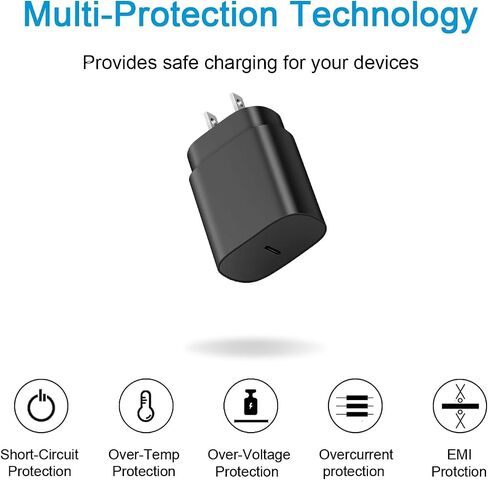 45W Type-C Fast Charging Block, USB Charger, Wall Fast Charging Adapter for Sumsungs23ultra/S23/S23+/S22ultra/S21/Note20/10,and More in Saudi Arabia