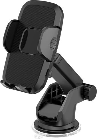 Universal Car Phone Holder[Strongest adsorption] Upgraded Version 3 in 1, car Dashboard air Vents Windshield Phone Holder for iPhone Android Samsung, Google and All Other Smartphones in Saudi Arabia