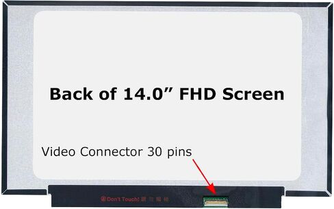 SCREENARAMA New Screen Replacement for HP 14-DK1032WM 14-DK1035WM, FHD 1920x1080, IPS, Matte, LCD LED Display with Tools in Saudi Arabia