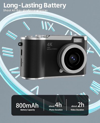 Kids Camera with flip Screen for Boys and Girls 1080P Video Kids Digital Camera Toys Christmas Birthday Gift for 3-12 Year Old in Saudi Arabia