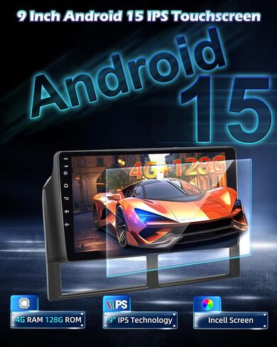 8 Core Android 4G + 64G CAR Radio لجيب جراند شيروكي 1999-2004 - 9 بوصة راديو شاشة اللمس HD مع CARPLAY و Android Auto - DSP/Heat تبديد/5G WIFI GPS + AHD VIEW CAMERA in Saudi Arabia