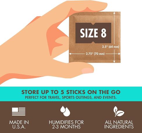 Boveda 65% Two-Way Humidity Control Packs For Aging & Long-Term Storage in Plastic & Wood Boxes – Size 60 – 20 Pack – Moisture Absorbers – Humidifier Packs – Hydration Packets in Resealable Bag in Saudi Arabia