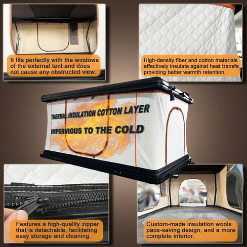 قذيفة خيمة على السطح - تخييم السيارات في الهواء الطلق من 2-3 شخص ، سيارة السيدان ، سيارات الدفع الرباعي ، مقاومة للماء ، دمعة ، مقاومة للرياح ، سقف قوي ، سهل لسيارات الدفع الرباعي الأساسية ، البرية ، كبيرة ، أسود (نسخة قياسية) in Kuwait