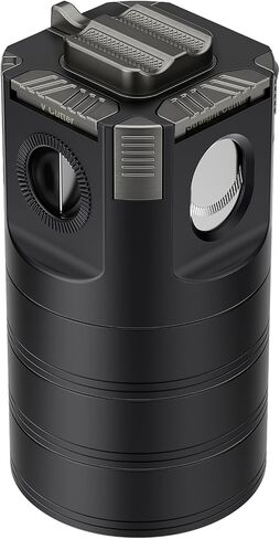 XIFEI 8-in-1 Desktop Cigar Lighter with Straight V-Cut Cutter, 3 Ashtrays, 3 Draw Enhancer Tools, 2 Stands, Cigar Punch, 4 Jet Flame Butane Torch Lighters, Luxury Accessories Gift Set (Silver) in Kuwait