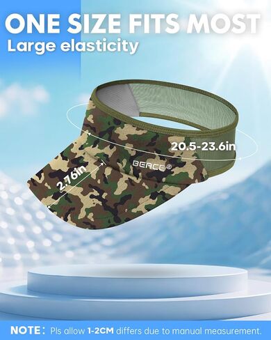 بيس خفيفة الوزن رطبة الفتل القبعات أقنعة الشمس للنساء ، والرياضة Sunvisor Cap لتشغيل Golf Tennis Pickleball in Kuwait