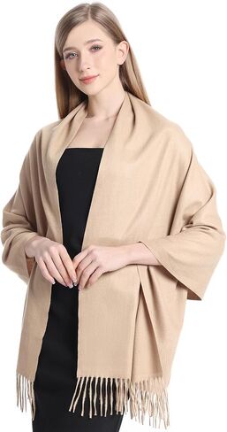 Sofier Pashmina Shawls And Wraps for Women for Evening Dress Warm Winter Scarf Wedding Bride Bridesmaid Gifts Cashmere Feel in Kuwait