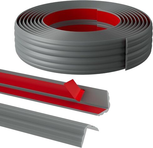 قالب تقليم مرن للزاوية الداخلية والخارجية، قالب حائط قابل للتقشير واللصق مقاس 1.6 بوصة × 20 قدمًا، واقي زاوية الجدار، واقيات زاوية ذاتية اللصق وشريط السد لزاوية حافة الجدار in Kuwait