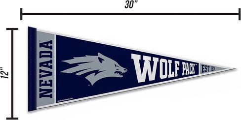 Rico Industries NCAA South Dakota State Jackrabbits Rally 12" x 30" Felt Wall Décor Pennant - Great for Home/Bed Room/Man Cave Décor in Saudi Arabia