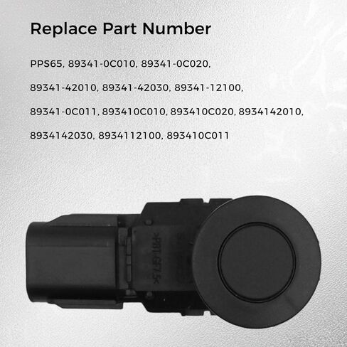 Reverse Backup Parking Assist Sensor Compatible with Select Toyota Models - RAV4 2014-2018 Tacoma 2015-2022 Tundra 2014-2021 Replace# 89341-0C010, 89341-0C020 4pcs in Kuwait