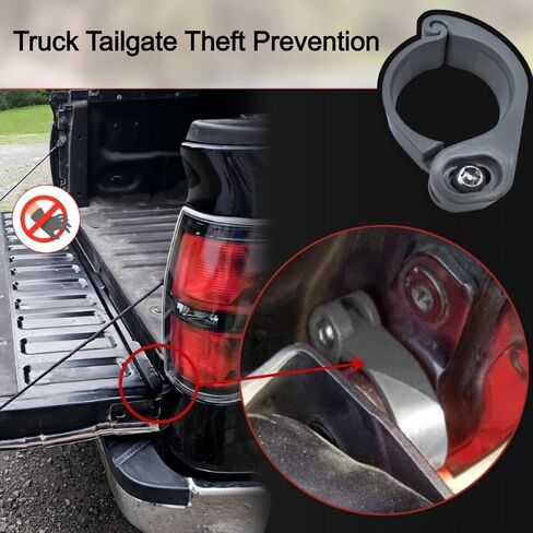 قفل خلفي مضاد للسرقة ، قفل خلفي الشاحنة يناسب F150 F250 F350 Ranger ، 6061 سبيكة الألومنيوم ، أنود ، أسود in Kuwait