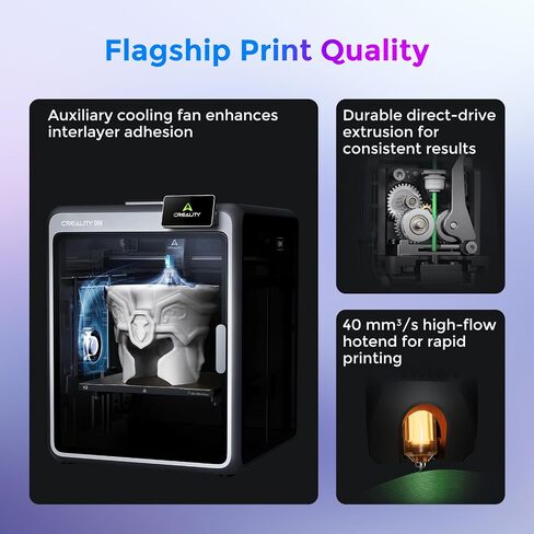 Creality 3D UW-01 Washing and Curing Machine 2 in 1 UV Curing Rotary Box Bucket for LCD/DLP/SLA Resin 3D Printer Models 7.42x6x7.8 inches Transparent Visiblet in Saudi Arabia