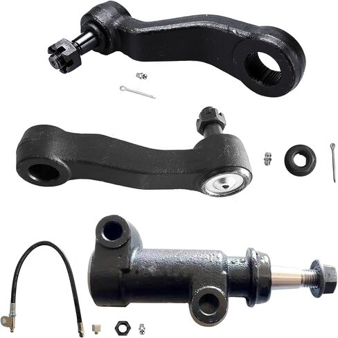 2pc abler & pitman Arm Fits for Chevy C1500 C2500 C3500 K1500 K2500 K3500 Tahoe for GMC C1500 C2500 C3500 K1500 K2500 K3500 Yukon for Cadillac Escalade ، K6335 K6447 Front idler idler idler in Kuwait