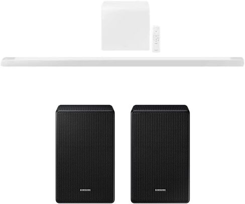 Samsung HW-Q600F 3.1.2ch Soundbar and Subwoofer Bundle with Tech Smart USA Premiere Movies Streaming, 2X HDMI Cable & Deco Gear CPS Exclusive 26 Month Protection Pack (BEACH-CPS-26500) in Saudi Arabia