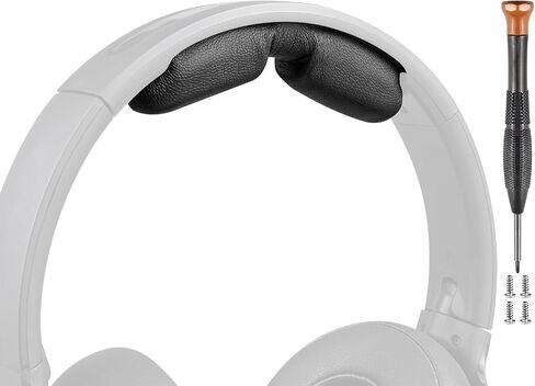 غطاء عقال Soulwit لـ Skullcandy Hesh 3/ANC/EVO ، جزء إصلاح وسادة HeadStrap البديلة - أسود in Saudi Arabia