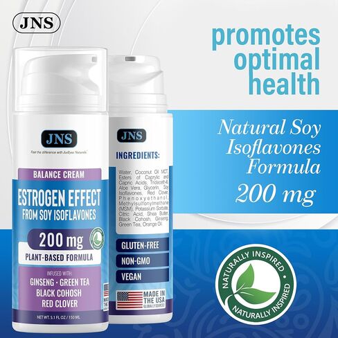 Joellyne Naturals Phytoestrogen Cream with Soy Isoflavones and Herbal Extracts — 5.1 oz in Kuwait