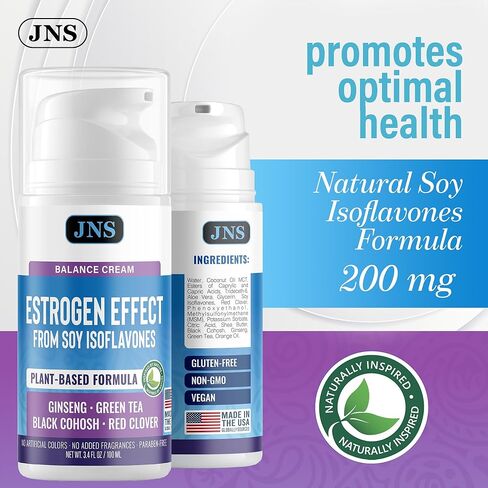 Joellyne Naturals Phytoestrogen Cream with Soy Isoflavones and Herbal Extracts — 5.1 oz in Saudi Arabia