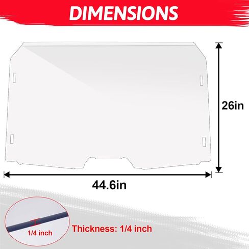 Starknightmt Front Talon 1000 الزجاج الأمامي مع تنفيس ، متوافق مع Talon 1000x / 1000r / 1000x-4 2019 2020 2021 2022 2023 2024 ، Window Window Clear Talon 1000 in Kuwait