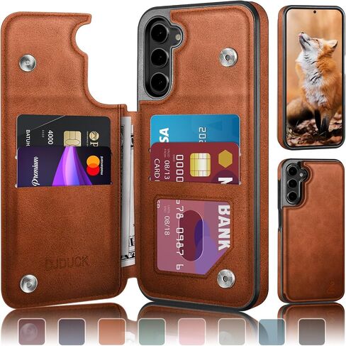 تم تصميمه لسيارات Samsung Galaxy S23 Plus مع حامل البطاقة ، [غطاء القفل المغناطيسي] in Saudi Arabia