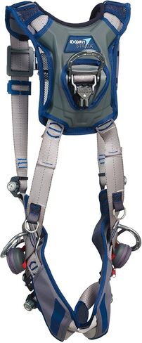 3M™ DBI-SALA® ExoFit STRATA™ Vest-Style Positioning/Climbing Harness 1112491, Grey, Blue, Medium, 1 EA in Saudi Arabia