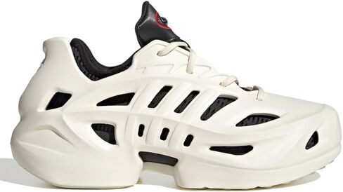 حذاء الجري adidas Ozmillen للرجال (أبيض/أسود)، 10.5 in Saudi Arabia