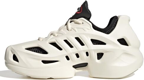 حذاء الجري adidas Ozmillen للرجال (أبيض/أسود)، 10.5 in Saudi Arabia