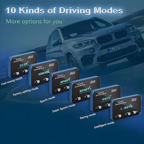 Throttle Response Controller for 2023-2024 2025 Chevy Colorado & GMC Canyon Wind Booster GT Chevy Colorado 10 Modes, Plug & Play, Connected APP in Saudi Arabia