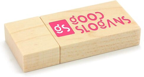 Wooden Custom USB Flash Drive 2GB 5 Pack, JBOS Wood Customized USB Thumb Drives 2GB Personalized Logo USB Stick Bulk Ideal Present for Wedding Event Items (Walnut，Maple，Bamboo) in Kuwait