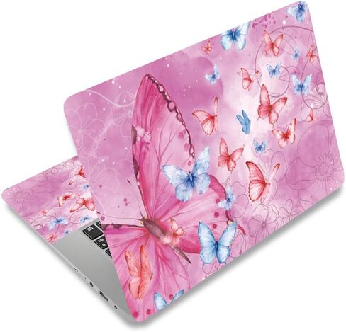 PLIGREAT Laptop Skin Stickers, Reusable Netbook Skin Sticker Vinyl Decals for PC Notebook Laptops Keyboard Cover Universal 12" 13" 13.3" 14" 15 Inch Waterproof Laptop Case Protector Film, Dragon in Saudi Arabia