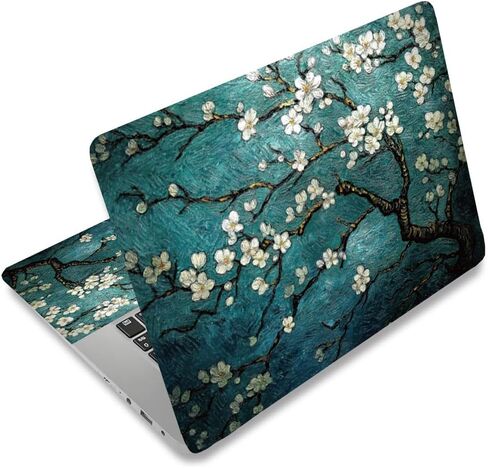 PLIGREAT Laptop Skin Stickers, Reusable Netbook Skin Sticker Vinyl Decals for PC Notebook Laptops Keyboard Cover Universal 12" 13" 13.3" 14" 15 Inch Waterproof Laptop Case Protector Film, Dragon in Saudi Arabia