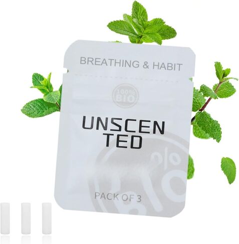 Quit Smoking Necklace and Quit Vaping Tool - Breathing Necklace with Filter Cotton for Mindful Breathing Training, Stainless Steel Focus Aid Includes Replaceable Unscented Cotton Filters in Saudi Arabia