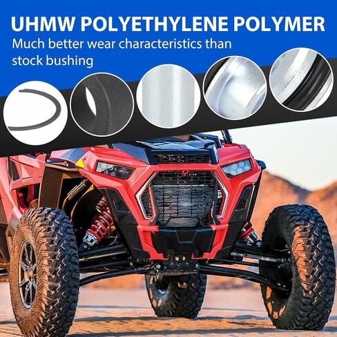 alpha rider uhmw uhmw a-arm arm kit for 2014-2023 Polaris RZR XP 1000 / RZR in Kuwait