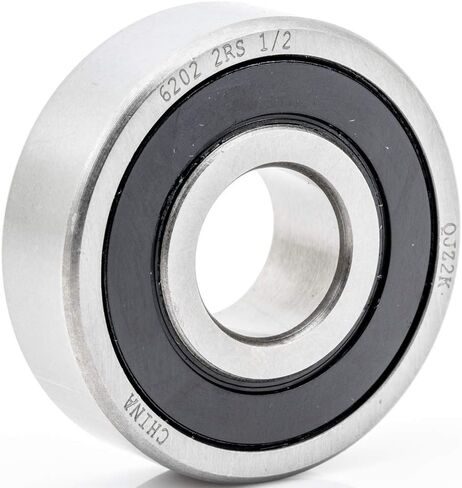 6203-2RS-1/2-Premium Deep Groove Ball Radial Ball التي تحمل 1/2 في x 1.575 في x 0.473 في (المعرف x od x width) | 12.7 مم × 40 مم × 12 مم (معرف X OD X عرض) مع ختم مطاطي مزدوج in Kuwait