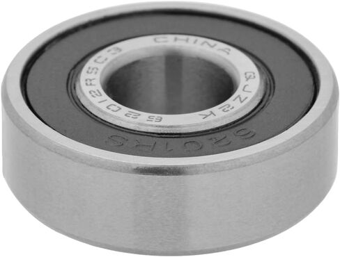 6203-2RS-1/2-Premium Deep Groove Ball Radial Ball التي تحمل 1/2 في x 1.575 في x 0.473 في (المعرف x od x width) | 12.7 مم × 40 مم × 12 مم (معرف X OD X عرض) مع ختم مطاطي مزدوج in Kuwait
