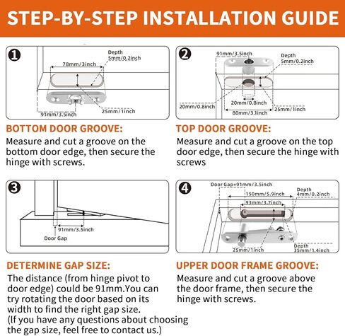 مفصل باب مخفي من TamBee، جهاز باب محوري شديد التحمل، مفصل باب مخفي للباب السري، أجهزة باب مخفية لرف الكتب السري، طقم باب مخفي، مفصلات باب خزانة الكتب المخفية in Kuwait