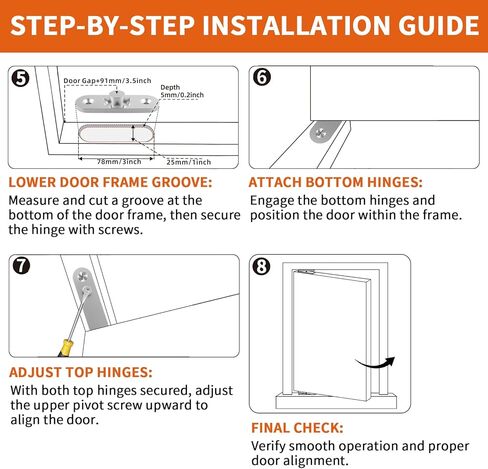 مفصل باب مخفي من TamBee، جهاز باب محوري شديد التحمل، مفصل باب مخفي للباب السري، أجهزة باب مخفية لرف الكتب السري، طقم باب مخفي، مفصلات باب خزانة الكتب المخفية in Kuwait