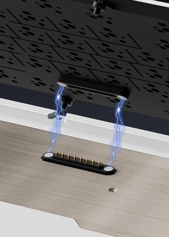 Glacier Weikav Star80 V2, 80% TKL Layout Wireless/Wired, Detachable USB-C, Hot Swappable, DIY Keyboard Kit with CNC Aluminum Case and RGB Lighting (Black, Anodizing, Premium Cable) in Kuwait