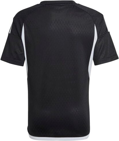 Adidas Kids Boys Tiro23 Competition v Neck Short Sleeve Jersey Soccer Cleats - Gray in Kuwait