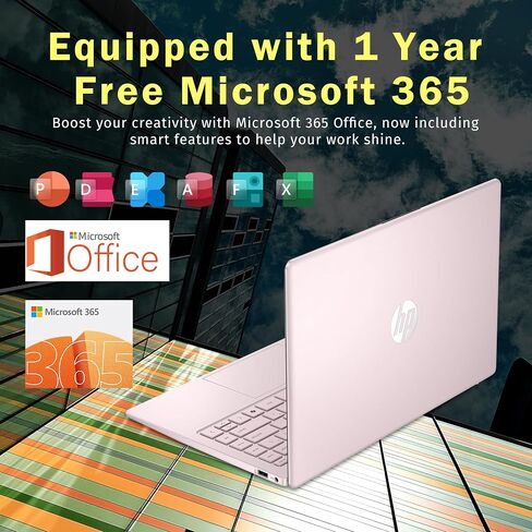 HP Stream Laptop ، 14 "HD Display ، Intel Celeron N4020 Processor ، ذاكرة 16 جيجابايت ، تخزين 320 جيجابايت (64 جيجا بايت EMMC + 256GB USB) ، Office 365 لمدة عام واحد ، كاميرا الويب ، HDMI ، WI-FI ، USB-C ، Windows 11 Home ، JVQ MP in Kuwait