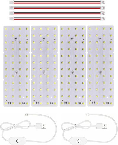 CMYK LED Backlight Board Kit FAZ007 for Bambu Lab Makerworld Accessories，3D Printer Light DIY Hardware Model Spare Parts 5V Type-c Powered（3kit） in Saudi Arabia