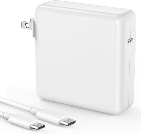 140W Charger for MacBook Pro Fast GaN Charger Power Adapter, Compatible with MacBook Pro 16, 15, 14, 13 Inch, MacBook Air 13 Inch, iPad Pro 2024/2023/2022/2011,M1 M2 M3,Included 6.6ft USB C to C Cable in Saudi Arabia