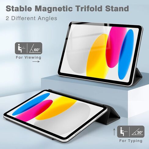 الحالة المغناطيسية لـ iPad (A16) الجيل 11 من 11 بوصة 2025 ، Folio الذكية لجيل iPad 10th 10.9 بوصة 2022 ، غطاء الكمبيوتر اللوحي Trifold مع النوم التلقائي/الاستيقاظ ، حالة خفيفة الوزن نحيف ، شوفان القهوة in Kuwait