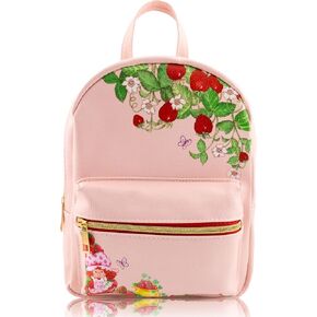 Strawberry Shortcake Backpack for Women, Men, Unisex | Cute PU Leather 10" Strawberry Shortcake Mini Backpack Purse Shoulder Purse | Strawberry Shortcake Bag and Strawberry Shortcake Accessories in Kuwait