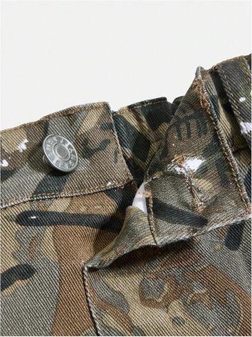 Gorglitter Girl's Mini Denim Chaim Zipper Fly Righ in Kuwait