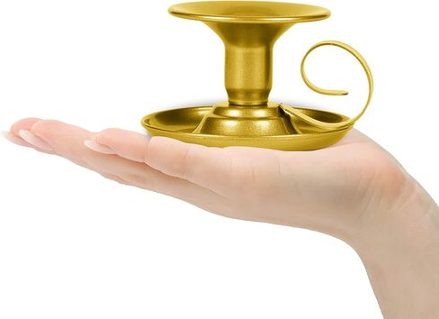 Candle Holders – 2pcs Retro Iron Taper Candlestick Holder Centerpieces for Wedding, Party, Xmas, Home Table Decor (Black,2pcs) in Kuwait