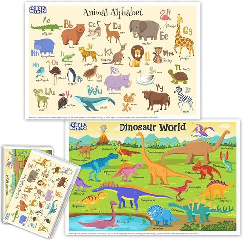 40 حزمة مقاوم للماء على المسمار القابل للتصرف للرضع في حصيرة تناول الطعام ، سجادة 12 "× 18" ، حصيرة صغيرة للمطاعم ، موظفي الأطفال البلاستيكي لتناول الطعام ، in Kuwait