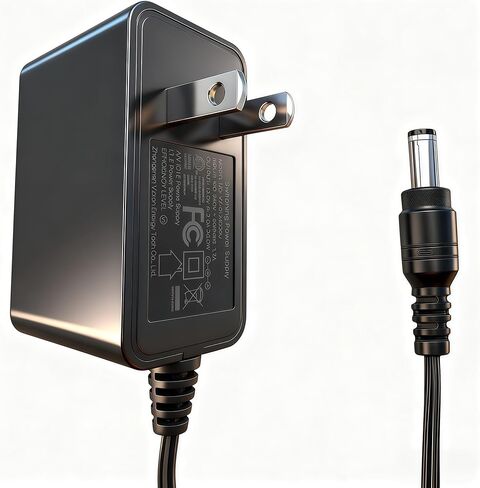 DC 12V 1A-2A Power Supply Adapter 100-240V 50-60Hz Equipped with a 5.5mm×2.1mm DC Male Plug (12V 2A) in Kuwait