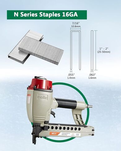 MEITE MT-N851H 16 GAUGE PNEUMATIC SEDLE PUN in Saudi Arabia
