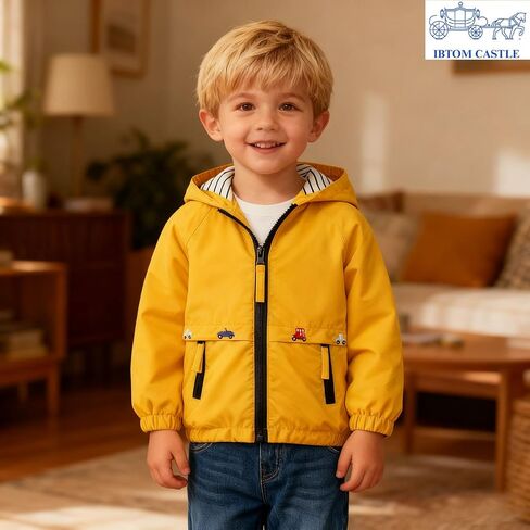 Ibtom Castle Toddler Baby Boys Girls Windbreaker عارضة أزياء خارجية الأطفال in Saudi Arabia